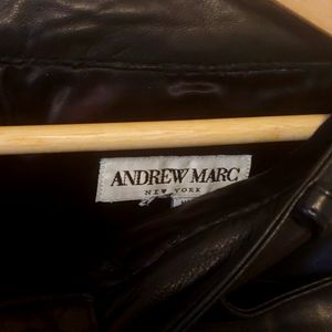 Andrew Marc lambskin leather pants
